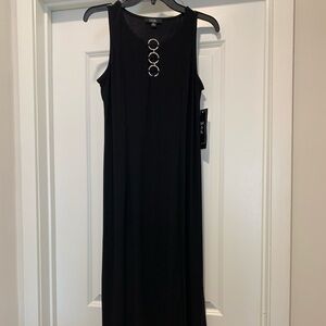 MSK Maxi Long Black Sleeveless Dress Gown Size Medium (8/10)